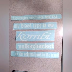 VW Stickers!!